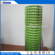 Light green 2m height pvc coating after welding wire mesh cloth factory